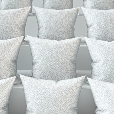 set of 38 pieces of pillows pillow set 38 — Ver 2