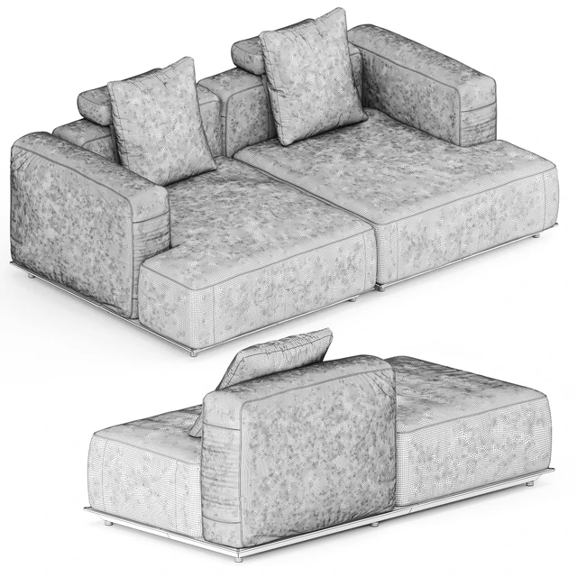 HYBRID OUTDOOR SOFA SET3 by B&B ITALIA — Скачать