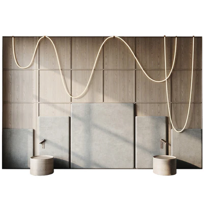 Headboard 3d Wall Panel 21 — Вид 3