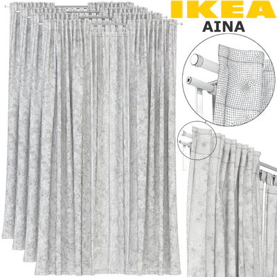 IKEA AINA, MATILDA, REKKA (АЙНА, МАТИЛЬДА, РЭККА) — Вид 3