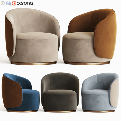 Fendi Casa Anabelle Armchair — Ver 1
