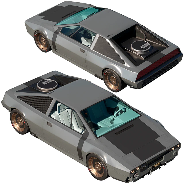 Lotus Esprit S3 1981 cyberpunk — Descargar