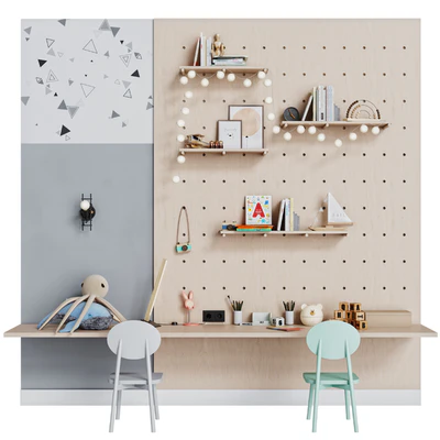 Decor and furniture for children's Set-001 — Ver 1