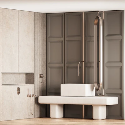 Bathroom Furniture Set 05 — Ver 1
