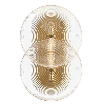 Tracy glover studio Double Rondel Sconce — Ver 1