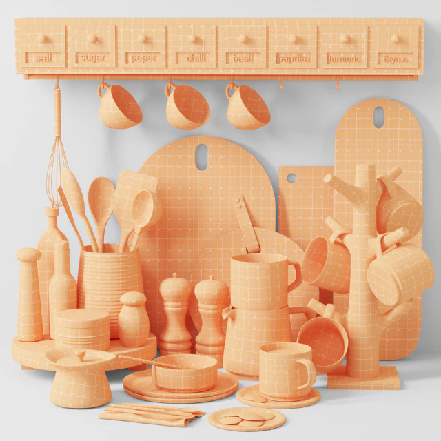 kitchen set 003 — Скачать