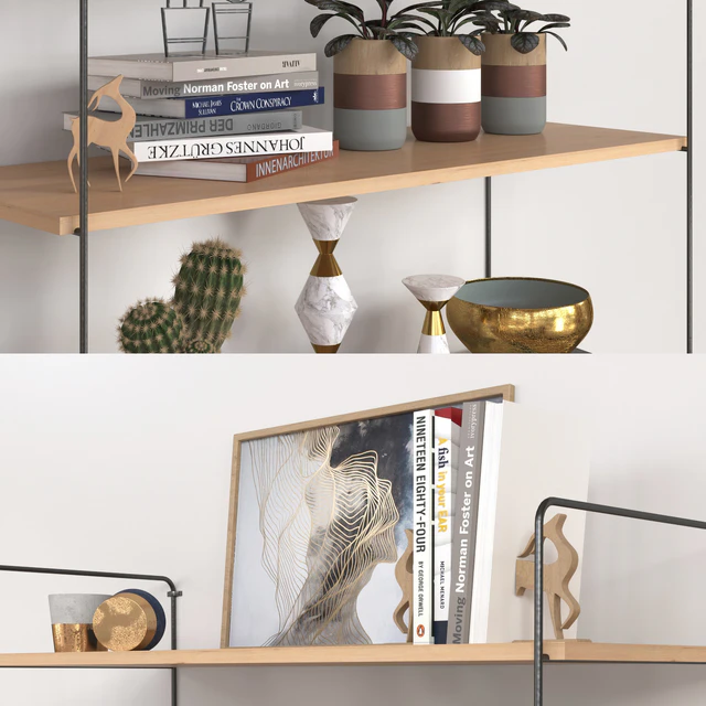 A set of shelves — Descargar