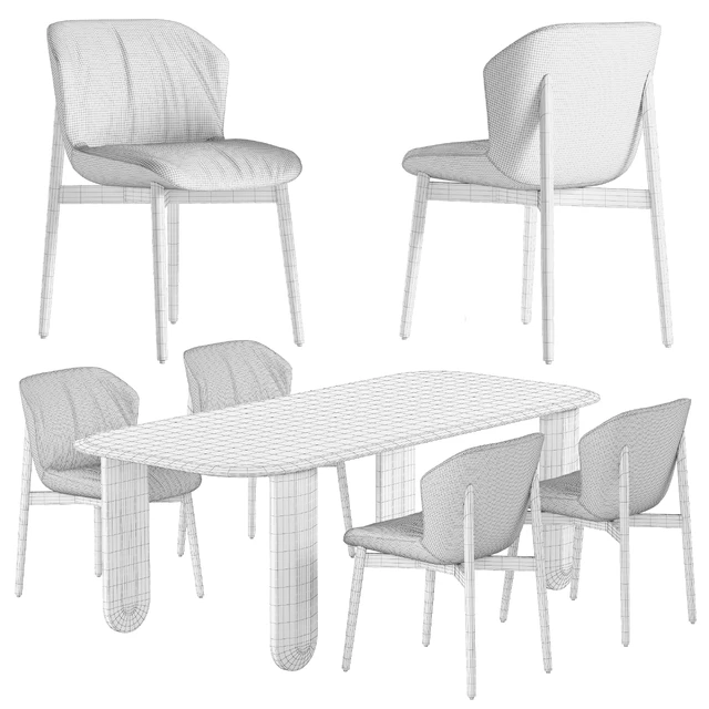 Ditre Italia Bounty dining set — Descargar