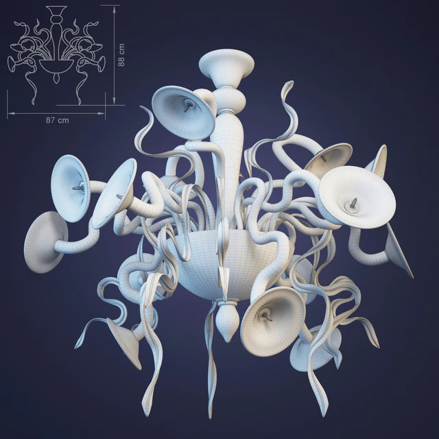Chandelier Lightstar Ricciolo — Descargar