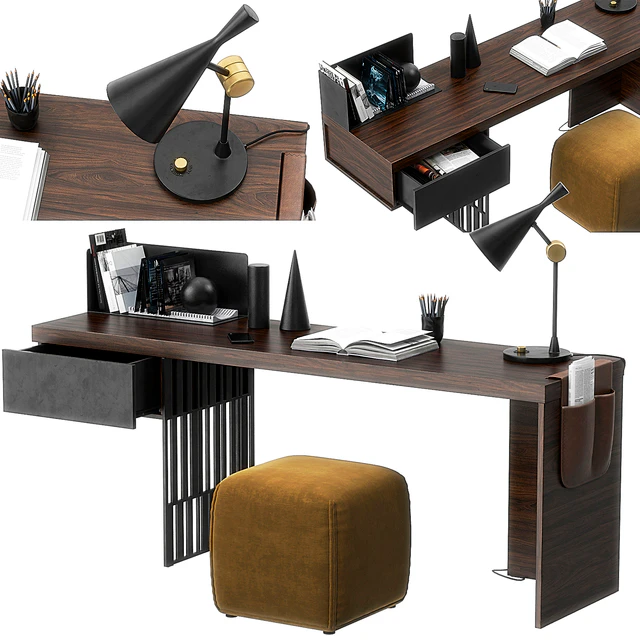 Scriba desk by Molteni & C — Скачать