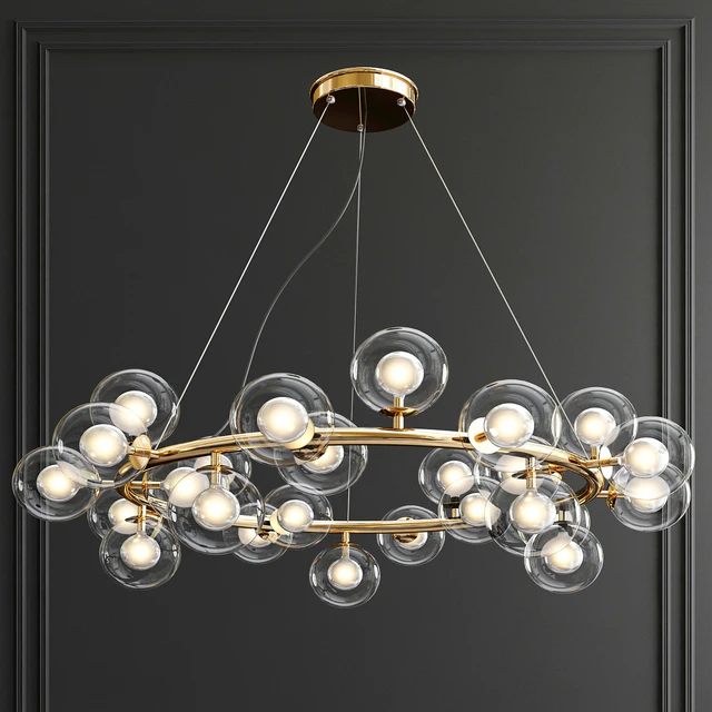 Giffin Minosi Bubbles Chandelier - 3 type — Скачать