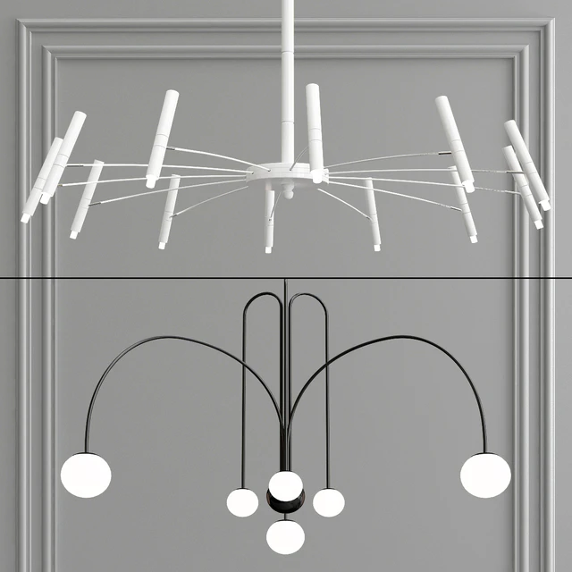 DAY and LOKA chandelier collection — Скачать