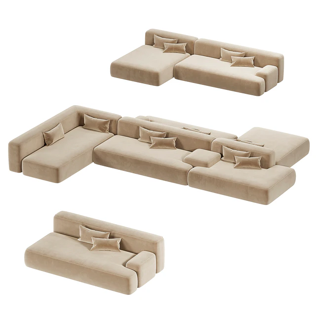 Modular sofa Lema Cloud — Descargar