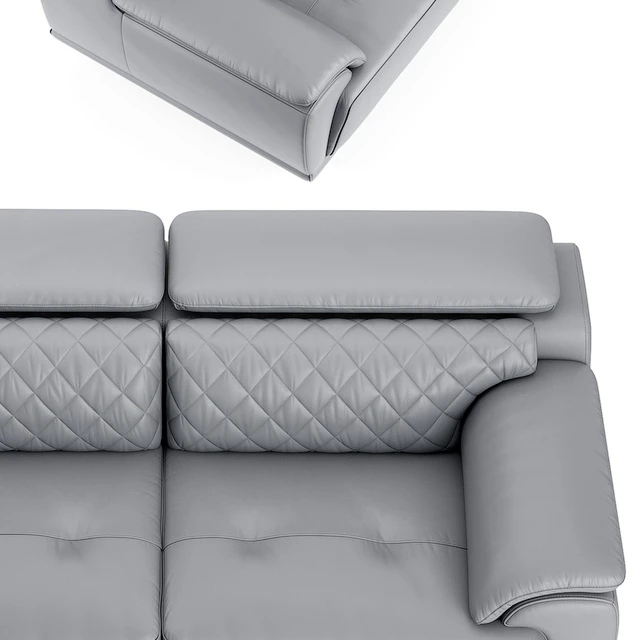 Sofa Divani Casa Wolford Modern Gray — Descargar