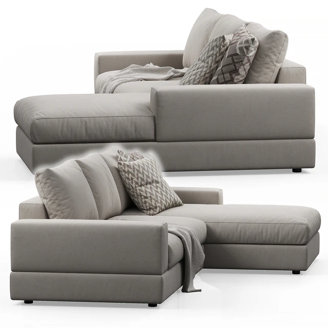 Vision Corner Sofa by Doimo Salotti — Скачать