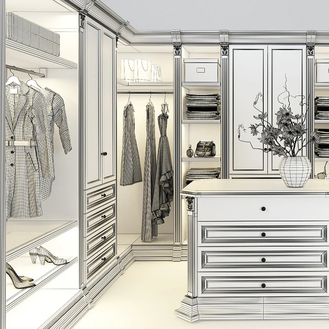 Гардеробная Benedetti luxury 1 — Скачать