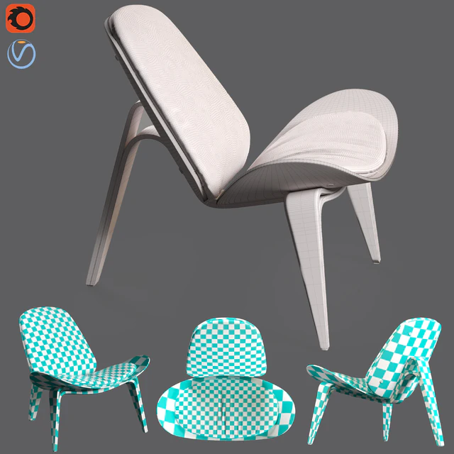smile shell chair — Descargar