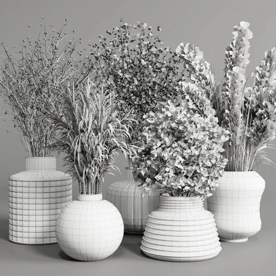 collection Plants Bouquet Indoor glass vase — Вид 3