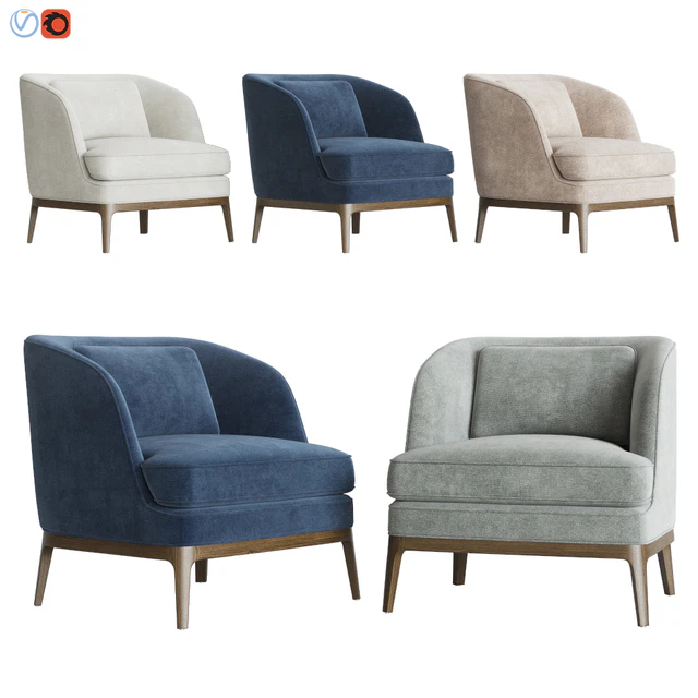 Crate & Barrel Seychelles Wood Trim Chair — Descargar