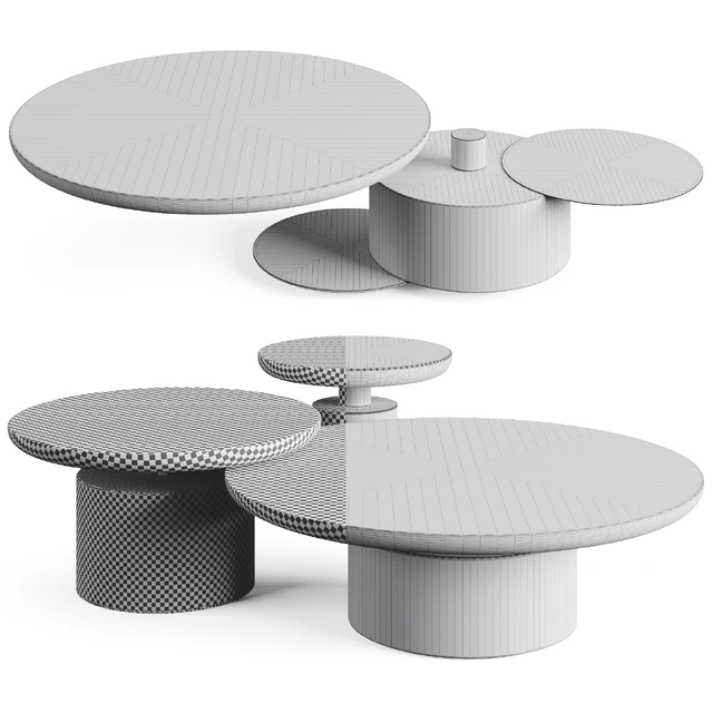 Rosie Coffee Table by Luxlucia Casa — Скачать