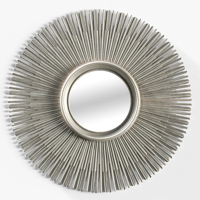 RH 17TH C. ROUND SUNBURST MIRROR — Вид 1