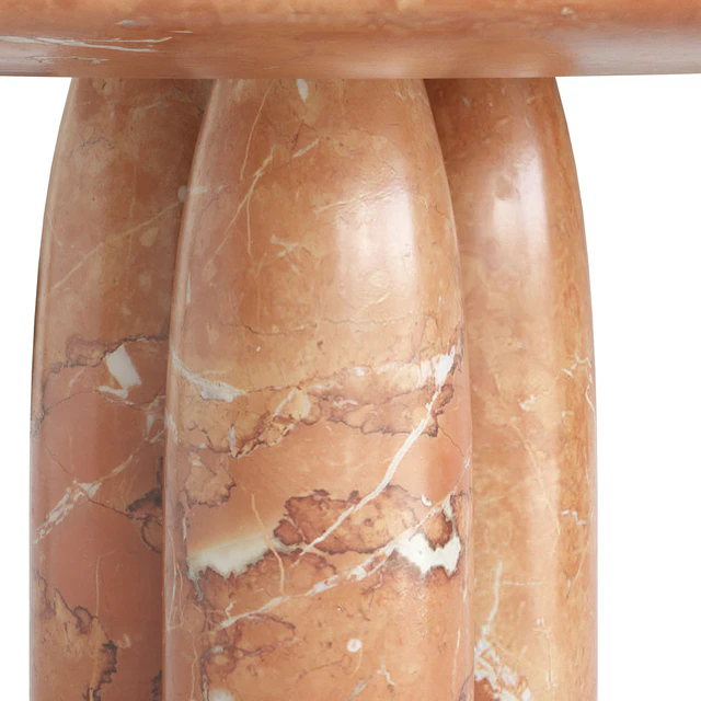 Mirra Dining Table, Rosso Alicante Marble by Soho Home — Скачать