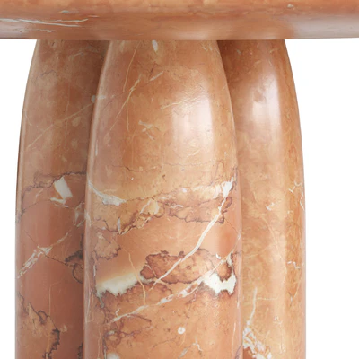 Mirra Dining Table, Rosso Alicante Marble by Soho Home — Вид 2