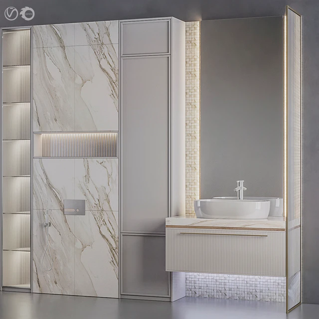 Bathroom furniture Bath Set 25 — Descargar