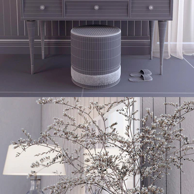 CONSOLLE MAKE-UP AND DECOR — Ver 2