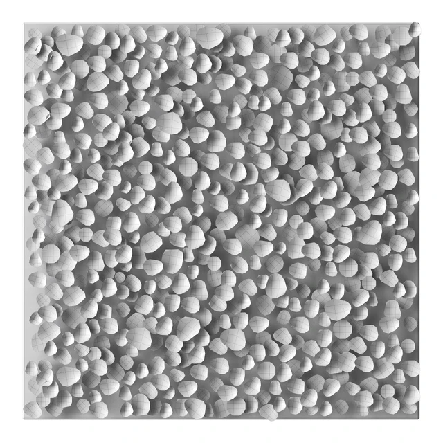 Art canvas with white petals — Descargar