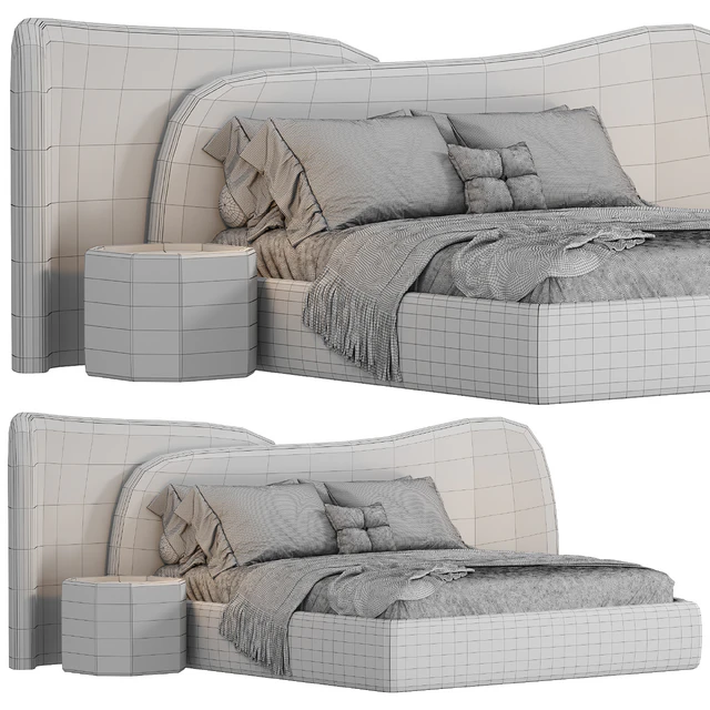 Gaspra Modern bed — Descargar
