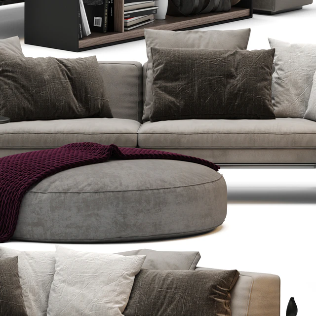 B&B Italia Michel Sofa — Скачать