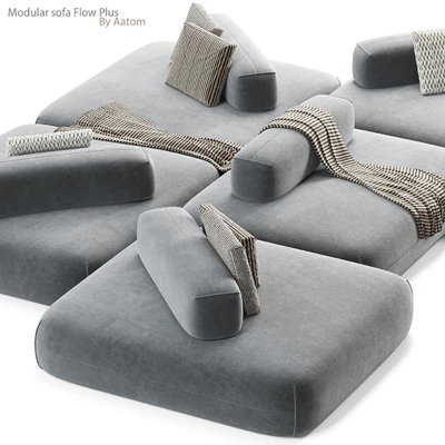 Modular sofa Flow Plus by Aatom — Ver 3