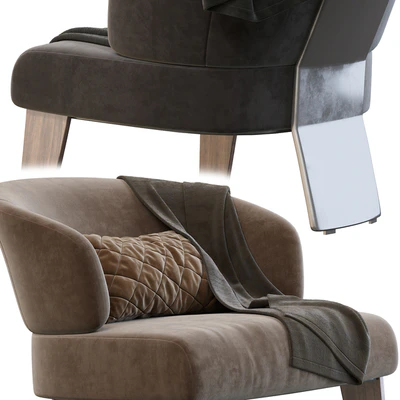 Reeves Large Armchair by Minotti — Вид 2