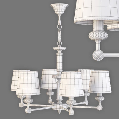 Maytoni: Chandelier - Riverside (MOD018PL-06CH) — View 2