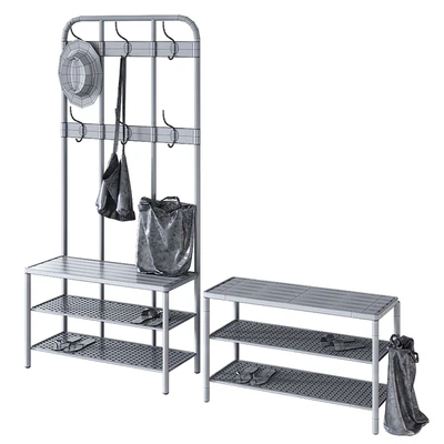 Ikea Pinning Pinnig | Hanger with section for shoes — Ver 2