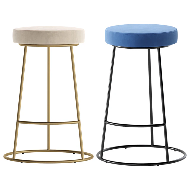 Bar Stool MACLAINE by Cazarina Interiors 4 Colors Version/Барный Стул МАКЛЕЙН — Скачать