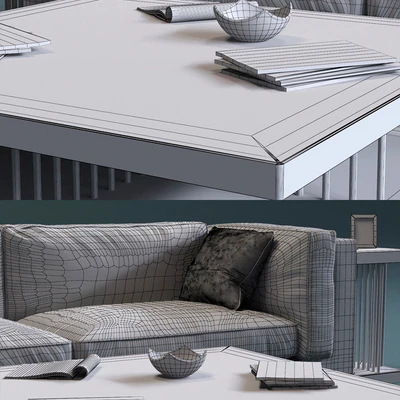 Fratelli Longhi MASON 2-Seates Sofa — View 3
