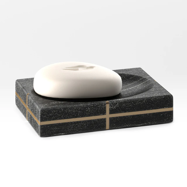 Bath Accessories Set - Palais Marble by Kassatex — Descargar
