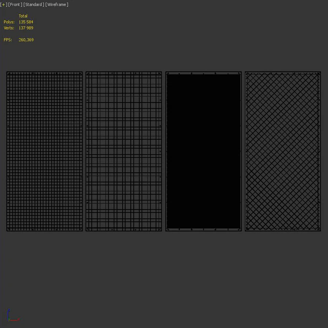Set of decorative panels in the Loft style 04 — Descargar