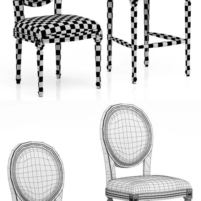 Loft Concept French Provence Chair — Descargar