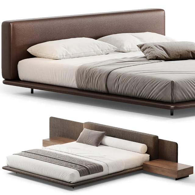 Horizonte Bed by Minotti — Descargar