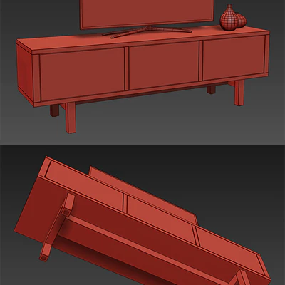 IKEA STOCKHOLM TV unit — Вид 2