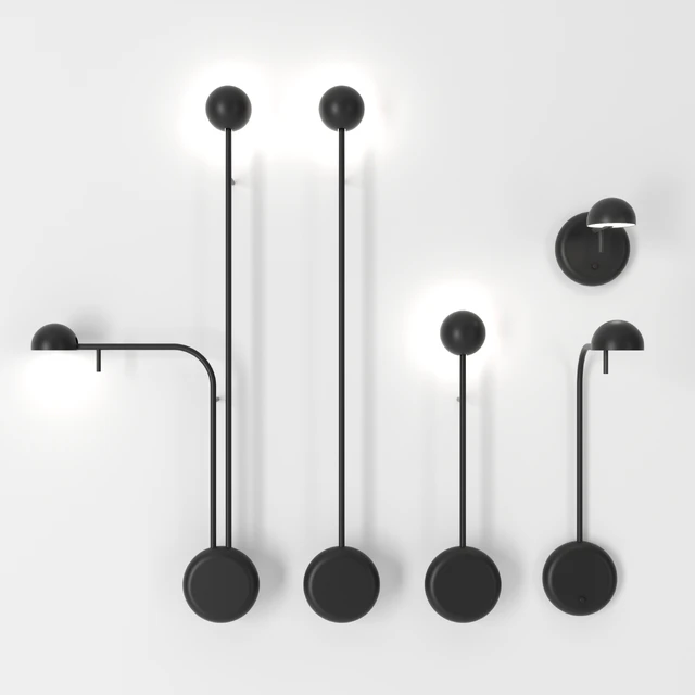 Pin wall lamps by Vibia — Скачать