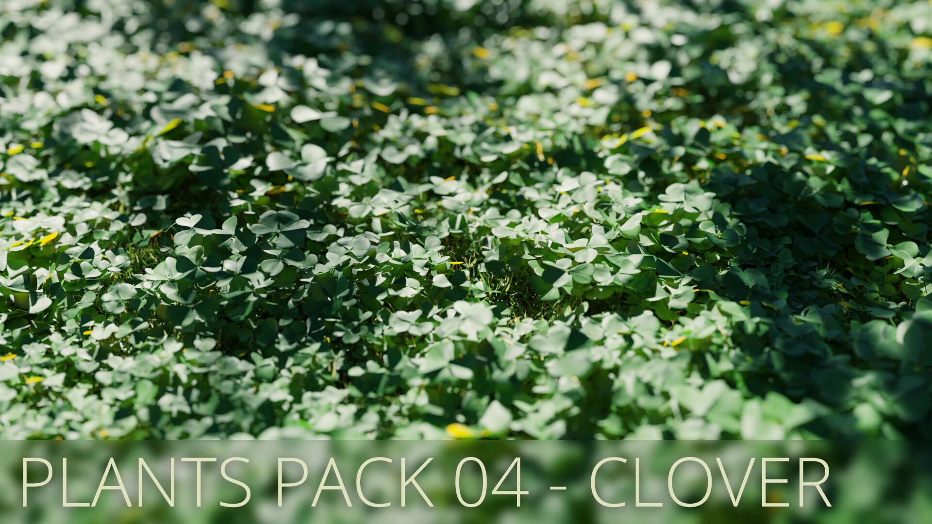 plants pack 003 clover — Скачать