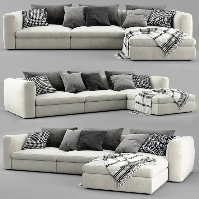 Poliform Dune Chaise Longue Sofa — Скачать
