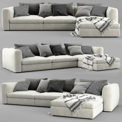 Poliform Dune Chaise Longue Sofa — Вид 1