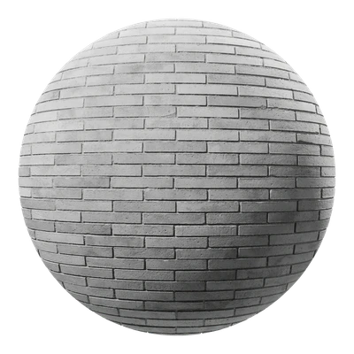 dragfaced running bond brick wall texture gray — download