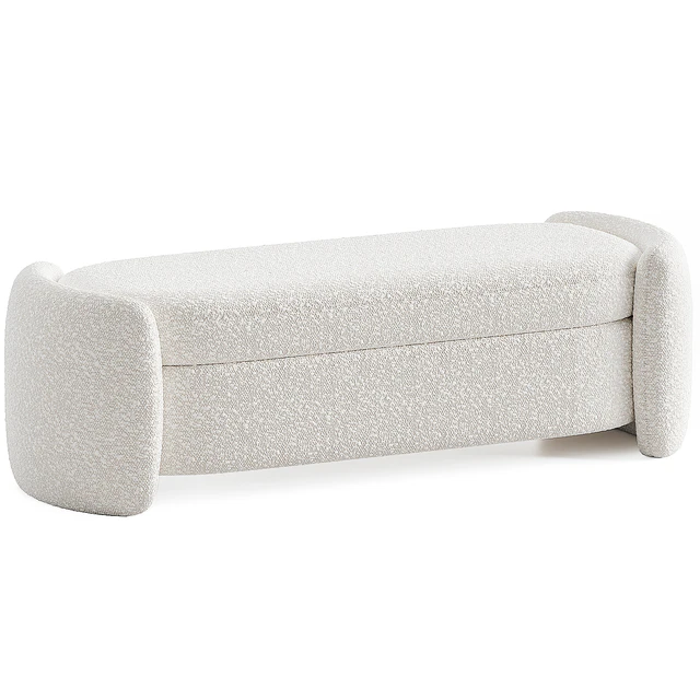 Crate and Barrel Fernie bench — Descargar