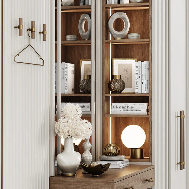 Entrance hall modular in neoclassical style 06 — Download